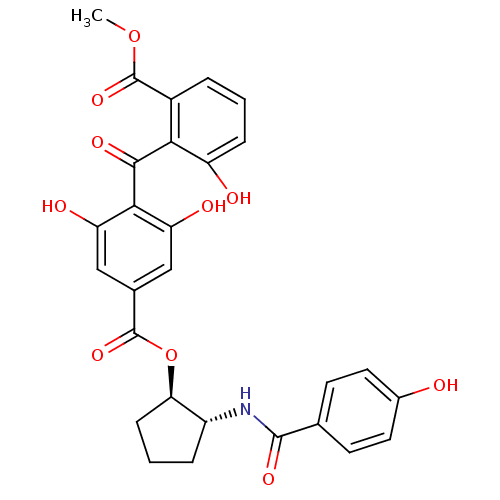 Chemical structure of BindingDB Monomer ID 50285231