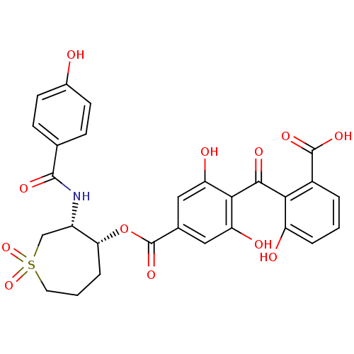 Chemical structure of BindingDB Monomer ID 50285235