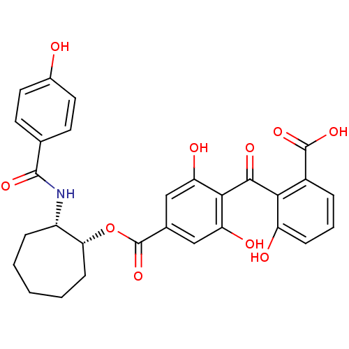 Chemical structure of BindingDB Monomer ID 50285236