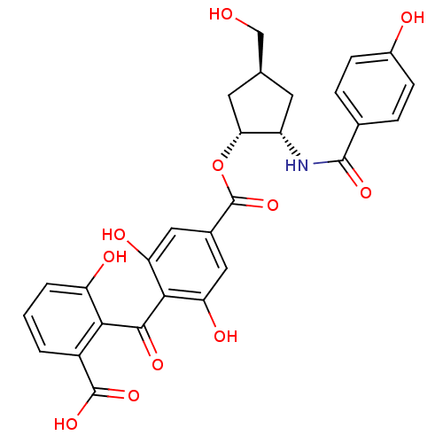 Chemical structure of BindingDB Monomer ID 50285239