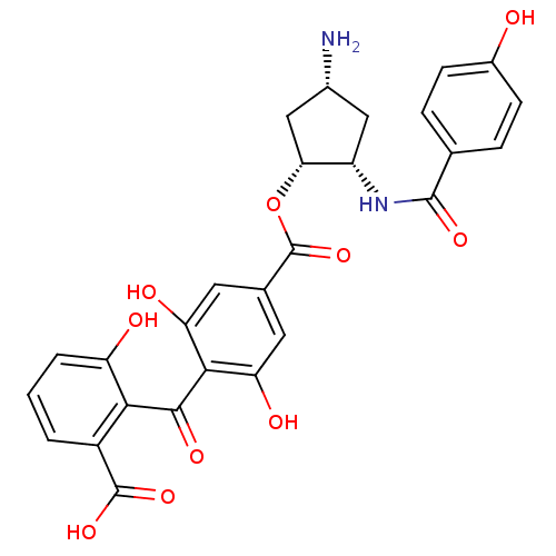 Chemical structure of BindingDB Monomer ID 50285240