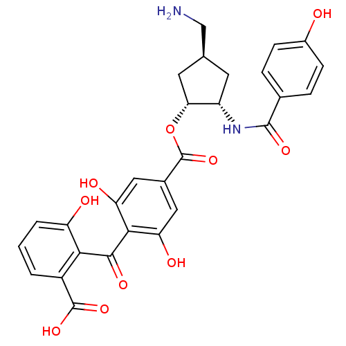 Chemical structure of BindingDB Monomer ID 50285241
