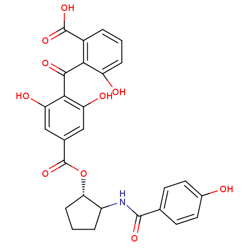 Chemical structure of BindingDB Monomer ID 50285250
