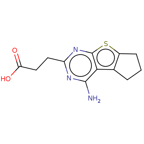 Chemical structure of BindingDB Monomer ID 50285384
