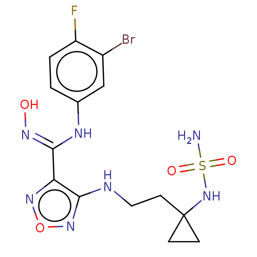 Chemical structure of BindingDB Monomer ID 50285524