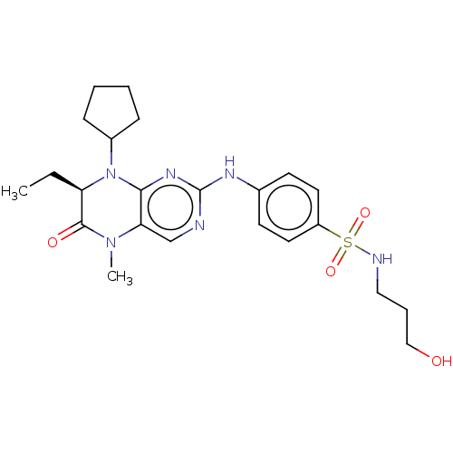 Chemical structure of BindingDB Monomer ID 50285526
