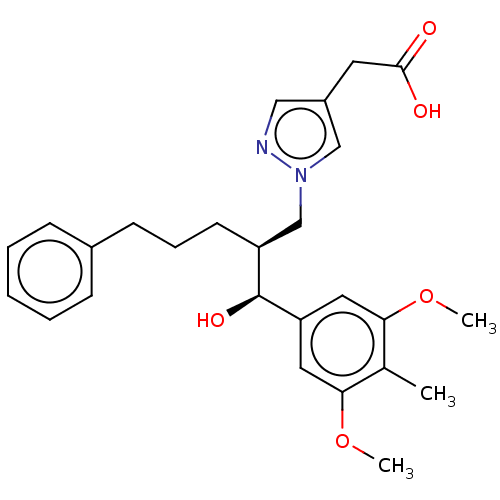 Chemical structure of BindingDB Monomer ID 50285781