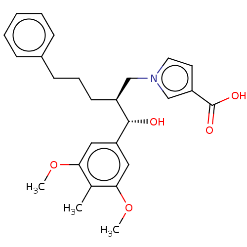 Chemical structure of BindingDB Monomer ID 50285782