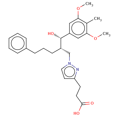 Chemical structure of BindingDB Monomer ID 50285783