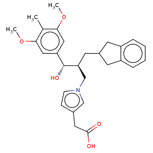 Chemical structure of BindingDB Monomer ID 50285784