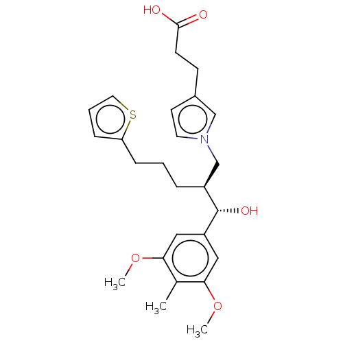 Chemical structure of BindingDB Monomer ID 50285786