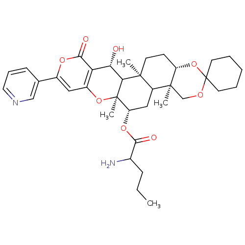 Chemical structure of BindingDB Monomer ID 50285854