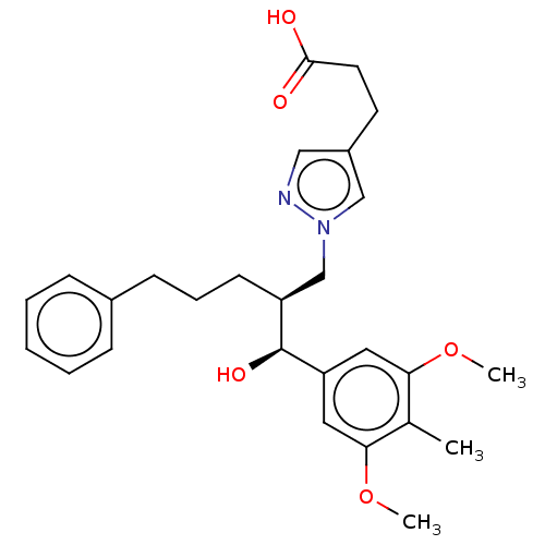 Chemical structure of BindingDB Monomer ID 50285936