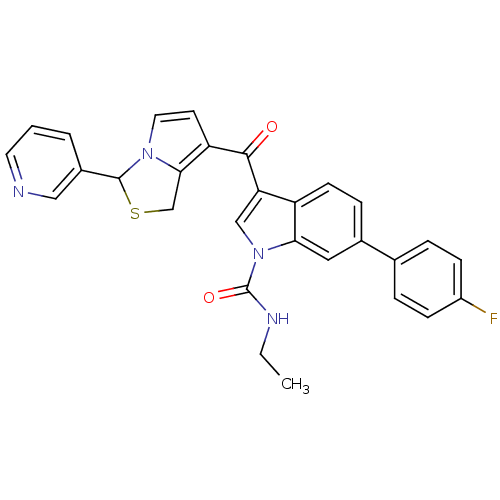 Chemical structure of BindingDB Monomer ID 50285987