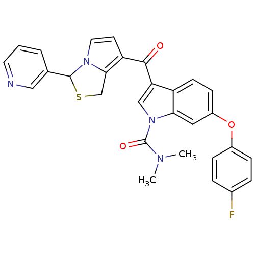 Chemical structure of BindingDB Monomer ID 50285993