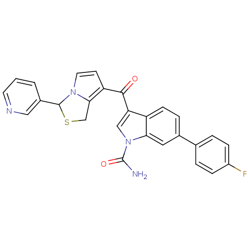 Chemical structure of BindingDB Monomer ID 50286011