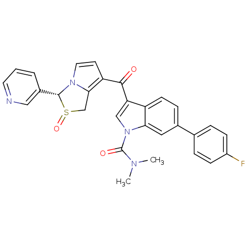 Chemical structure of BindingDB Monomer ID 50286013