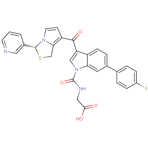 Chemical structure of BindingDB Monomer ID 50286017