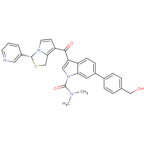 Chemical structure of BindingDB Monomer ID 50286018