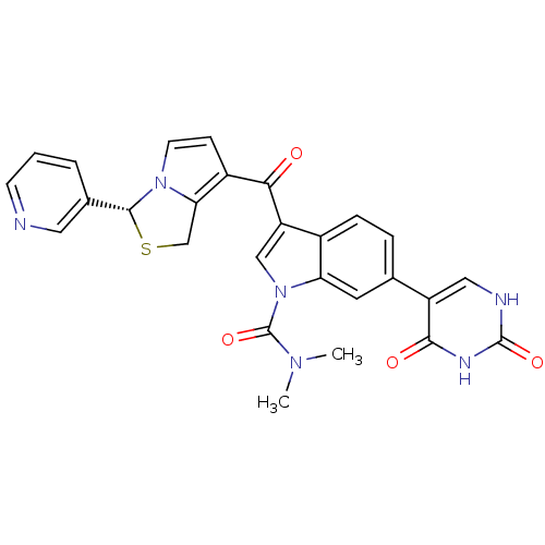 Chemical structure of BindingDB Monomer ID 50286019