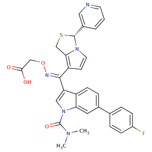 Chemical structure of BindingDB Monomer ID 50286023