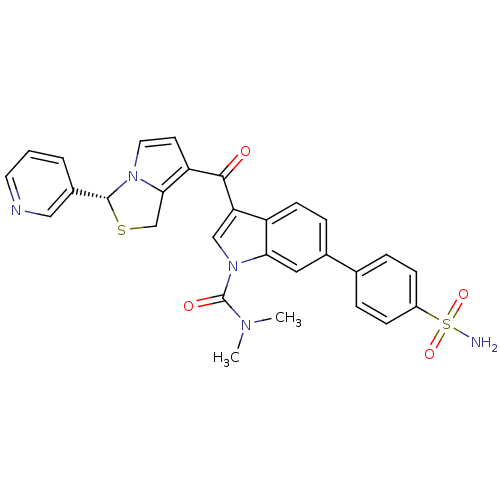 Chemical structure of BindingDB Monomer ID 50286024