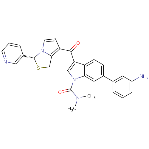 Chemical structure of BindingDB Monomer ID 50286025