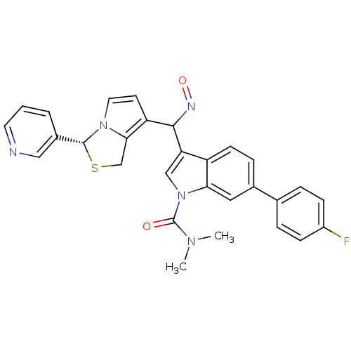 Chemical structure of BindingDB Monomer ID 50286027