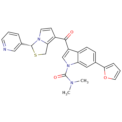 Chemical structure of BindingDB Monomer ID 50286028
