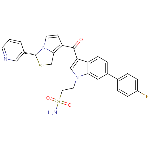 Chemical structure of BindingDB Monomer ID 50286032