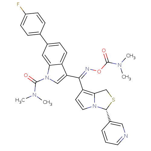 Chemical structure of BindingDB Monomer ID 50286033