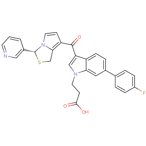 Chemical structure of BindingDB Monomer ID 50286042