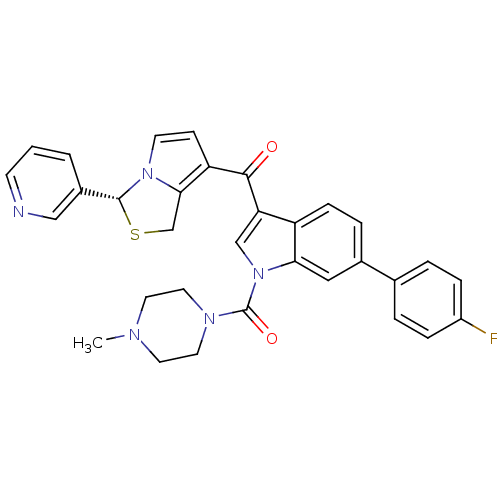 Chemical structure of BindingDB Monomer ID 50286044