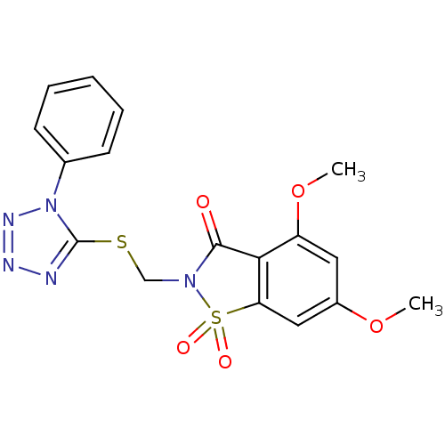 Chemical structure of BindingDB Monomer ID 50286327