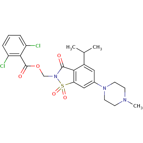 Chemical structure of BindingDB Monomer ID 50286329