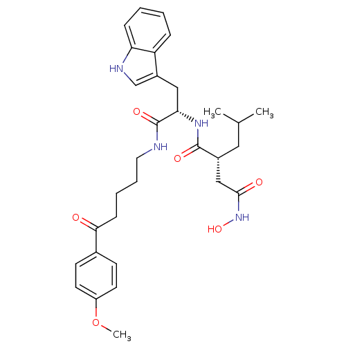 Chemical structure of BindingDB Monomer ID 50286334