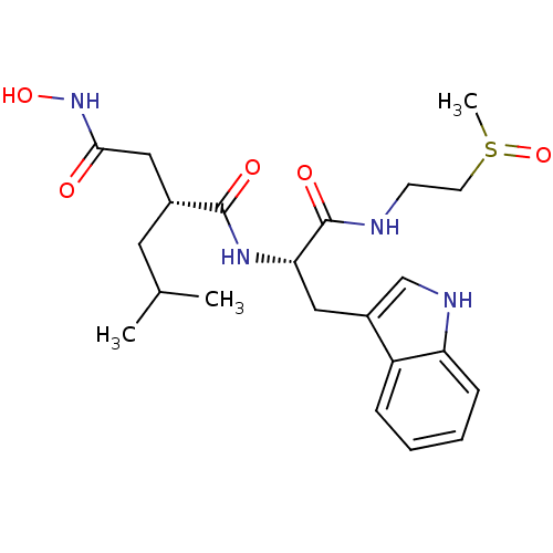 Chemical structure of BindingDB Monomer ID 50286337