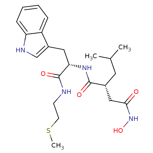 Chemical structure of BindingDB Monomer ID 50286342