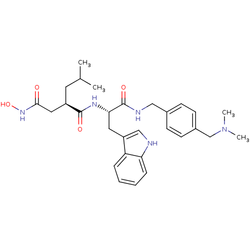 Chemical structure of BindingDB Monomer ID 50286343