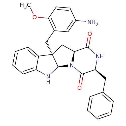 Chemical structure of BindingDB Monomer ID 50286418