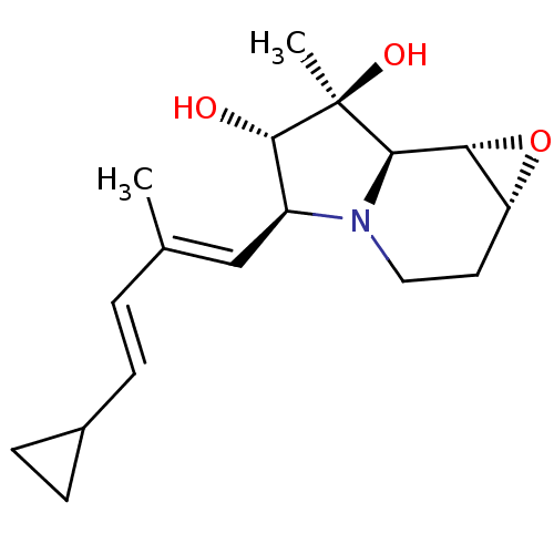 Chemical structure of BindingDB Monomer ID 50286626