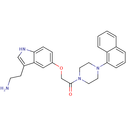 Chemical structure of BindingDB Monomer ID 50286670