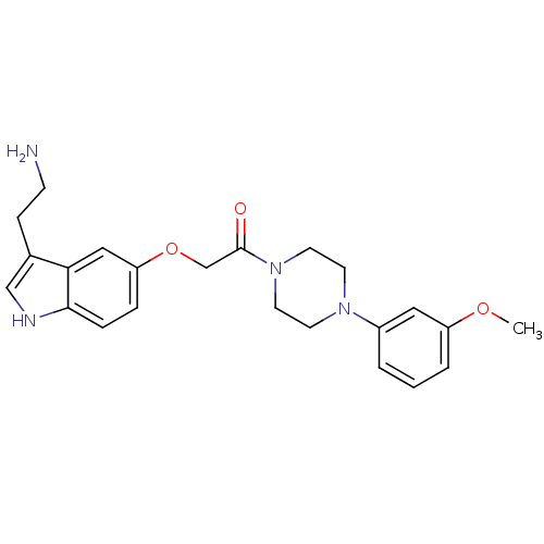 Chemical structure of BindingDB Monomer ID 50286671