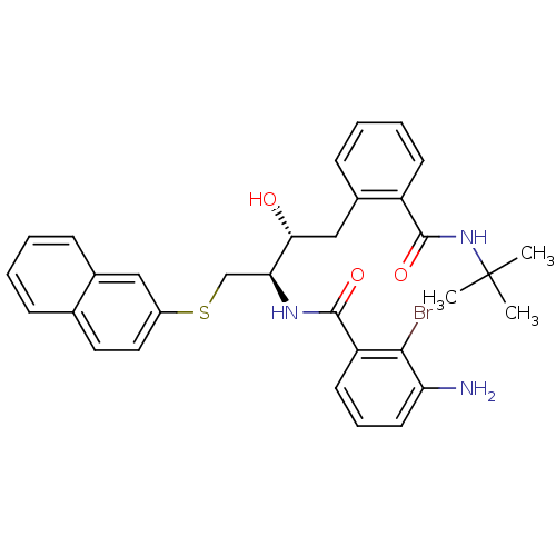 Chemical structure of BindingDB Monomer ID 50286709