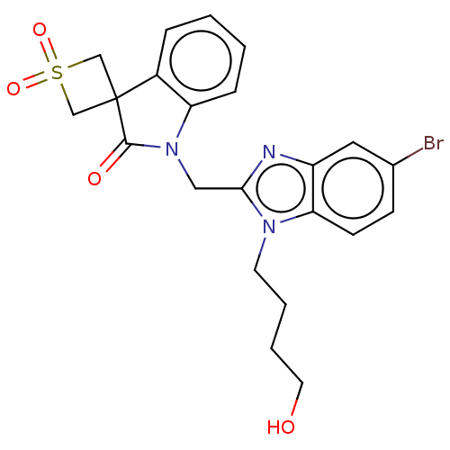 Chemical structure of BindingDB Monomer ID 50286844