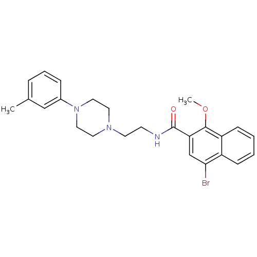 Chemical structure of BindingDB Monomer ID 50287167