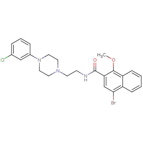 Chemical structure of BindingDB Monomer ID 50287175