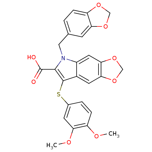 Chemical structure of BindingDB Monomer ID 50287196