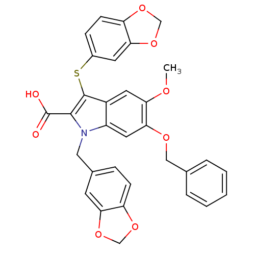Chemical structure of BindingDB Monomer ID 50287197