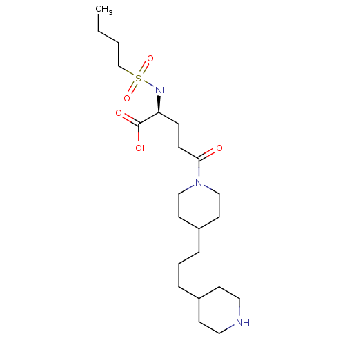 Chemical structure of BindingDB Monomer ID 50287218